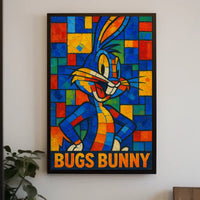 Bugs Bunny in Vibrant Colors Poster