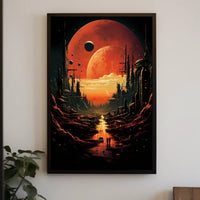Journey to the Red Planet Poster