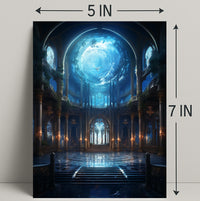 Enchanted Aquatic Hall Poster