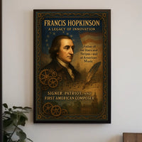 Francis Hopkinson A Legacy of Innovation Poster