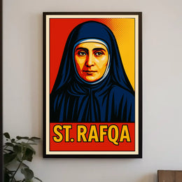 St. Rafqa Poster