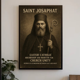 Saint Josaphat Patron Of Ecumenism Poster