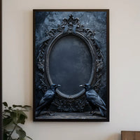 Vintage Ornate Frame Abstract Artistic or Pop Culture Poster