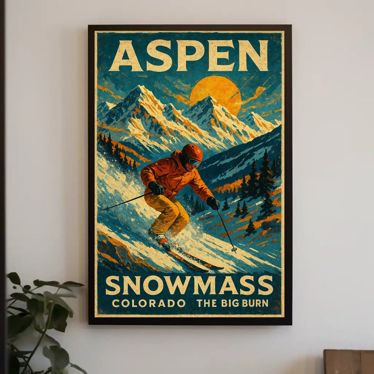 Aspen Snowmass Adventure Poster