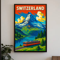 Switzerland Travel Poster