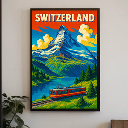 Switzerland Travel Poster