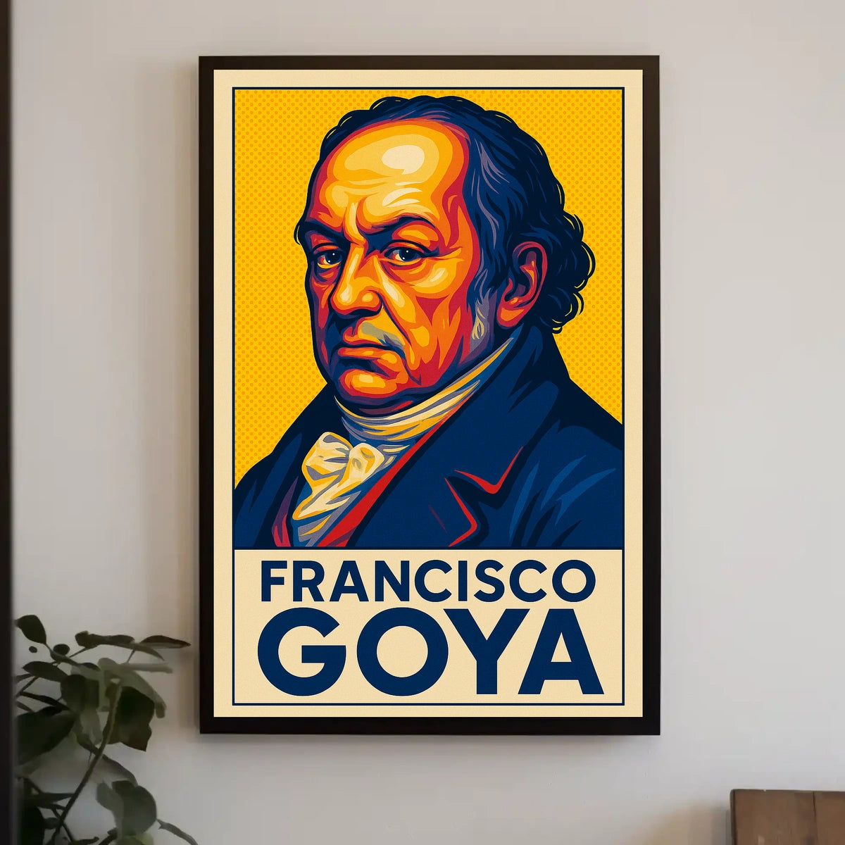Francisco Goya Portrait Poster