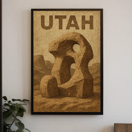 Utahs Natural Wonders Poster