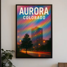 Aurora, Colorado Poster