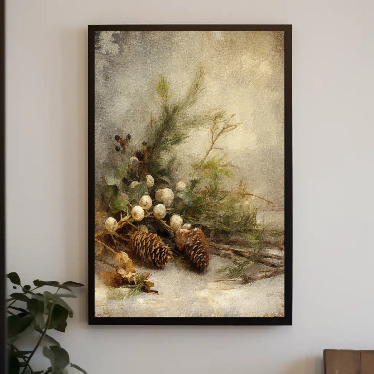 Winter Still Life Poster