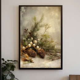 Winter Still Life Poster