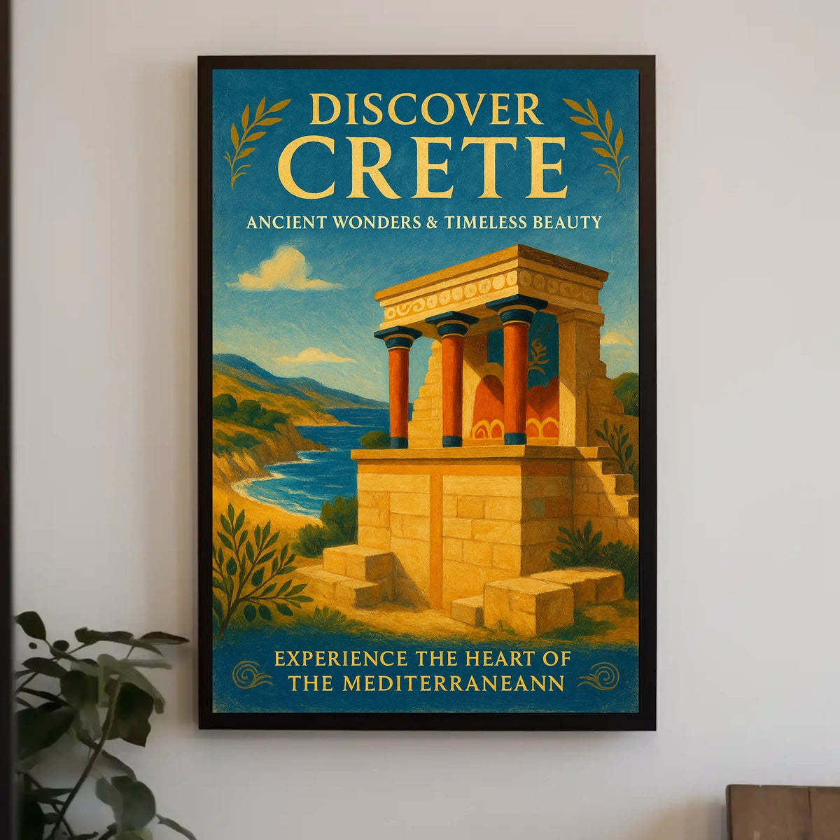 Discover Crete Poster