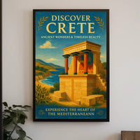 Discover Crete Poster