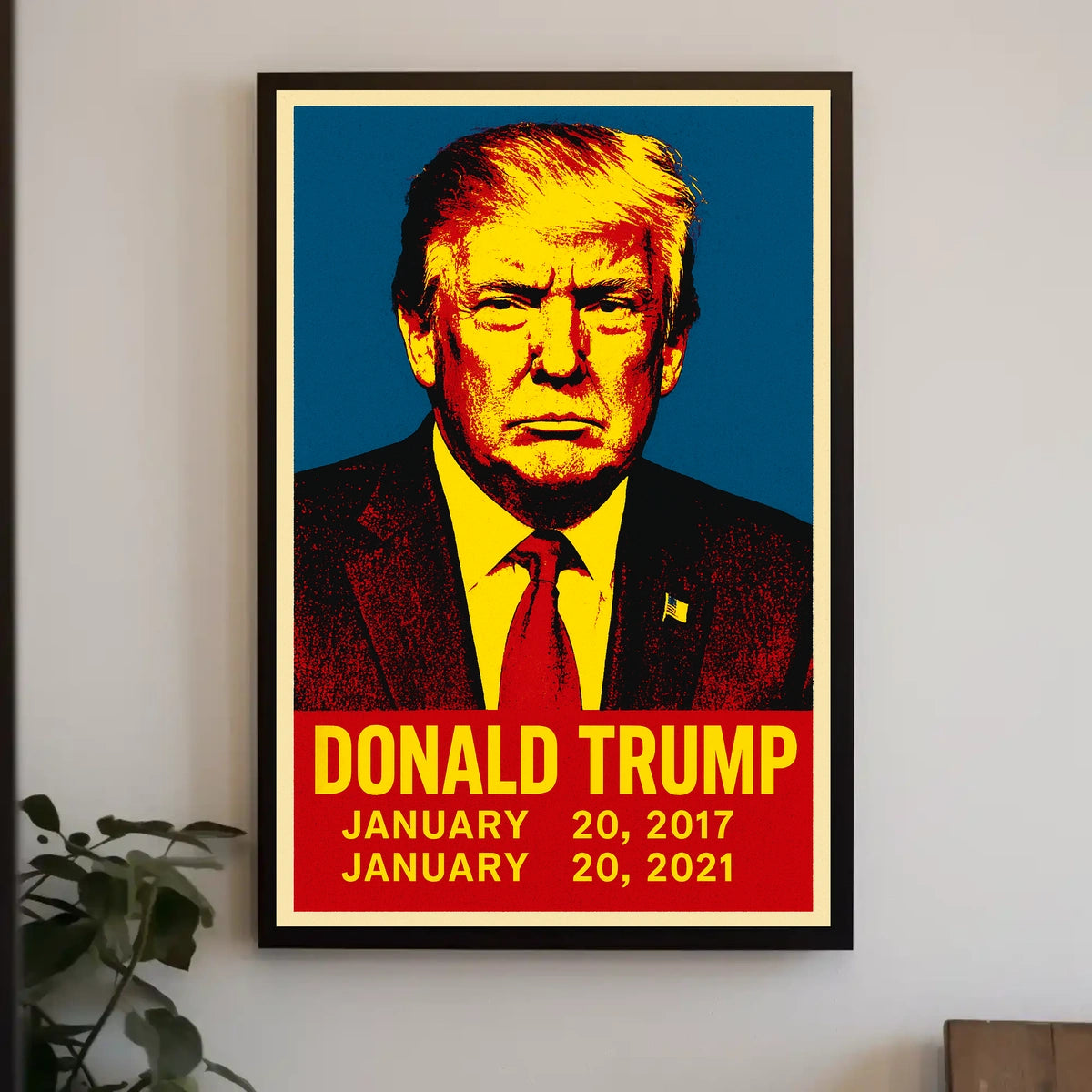 Donald Trump Presidential Term Poster