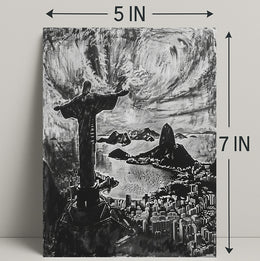 Christ The Redeemer Over Rio Poster