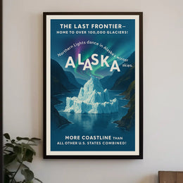 Alaska The Last Frontier Poster