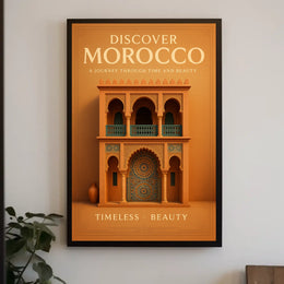 Discover Morocco Poster