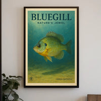 Bluegill NatureS Jewel Poster