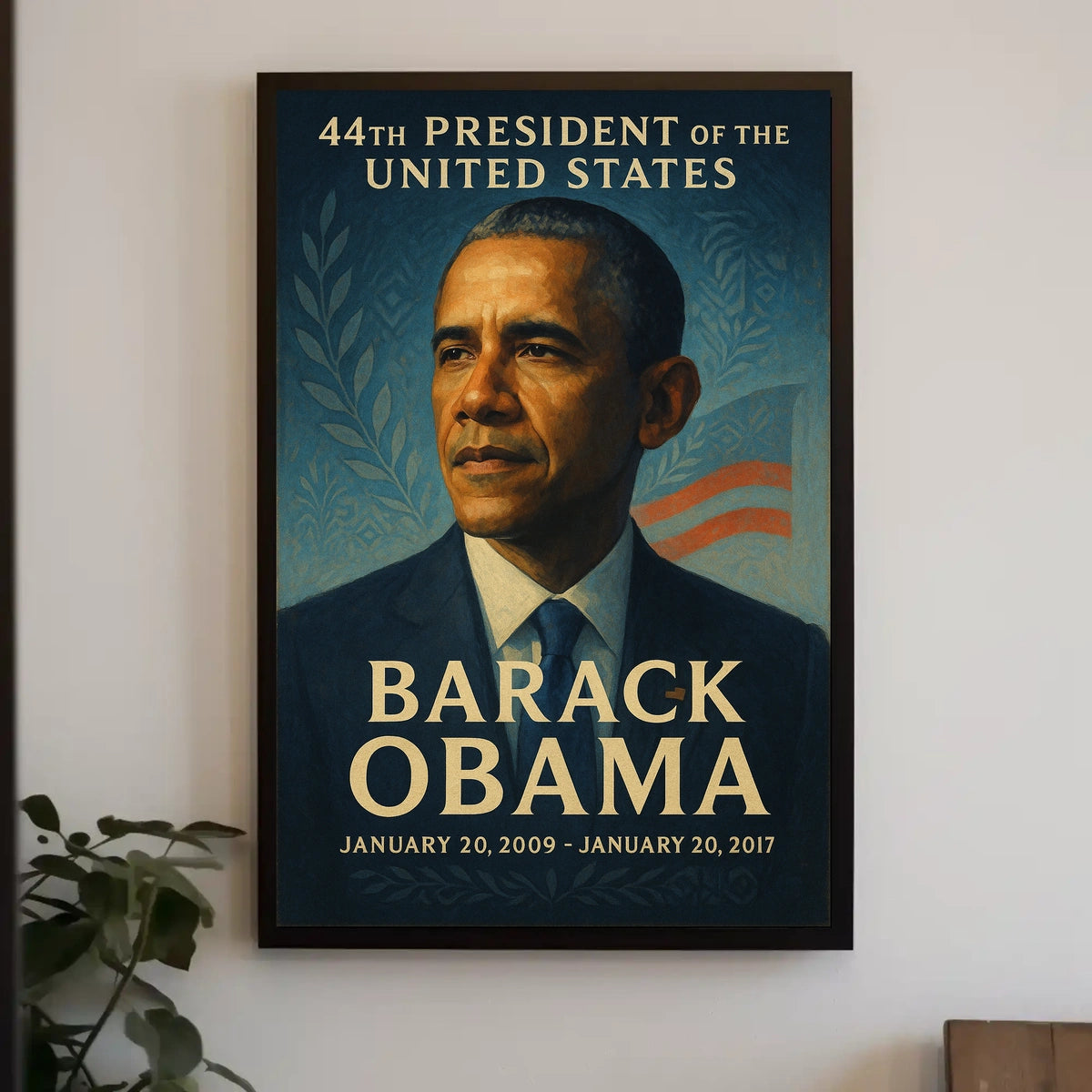 Barack Obama 44th President Legacy Historical or Presidential Poster