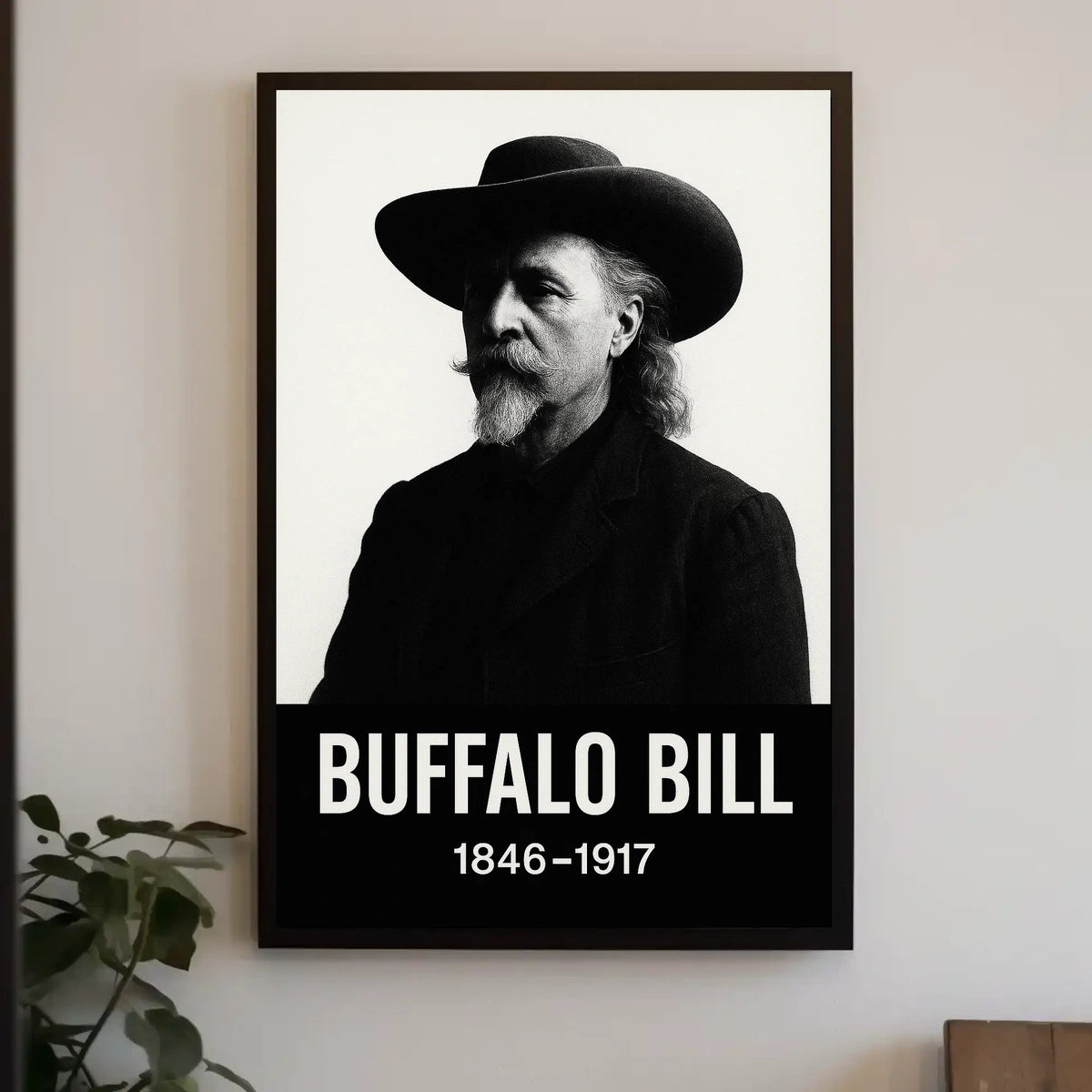 Buffalo Bill Western Icon Cultural or Heritage Poster