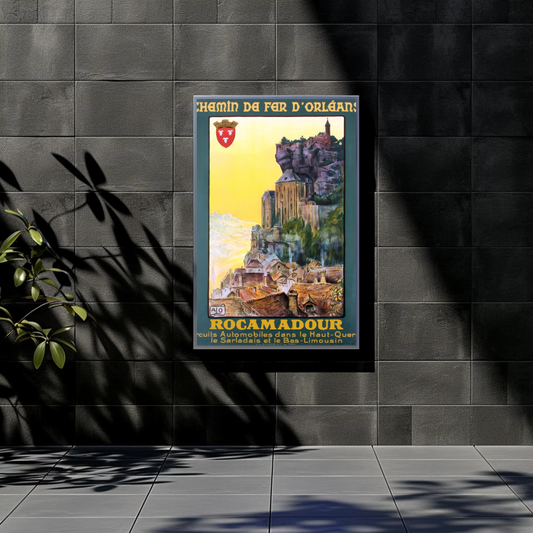Rocamadour Travel Poster