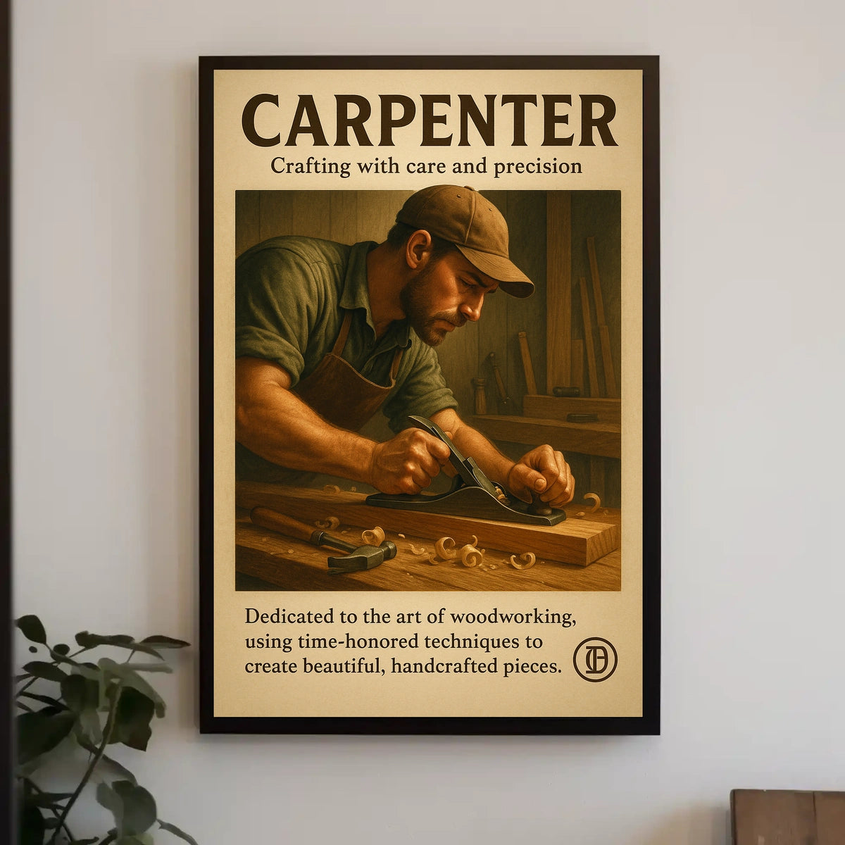 The Art Of Carpentry Poster