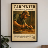 The Art Of Carpentry Poster