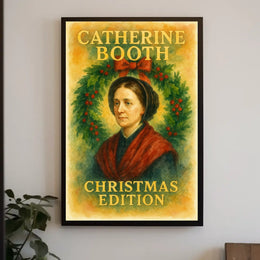 Catherine Booth Vintage Art Portrait in Cultural Poster