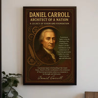 Daniel Carroll Architect of a Nation Poster