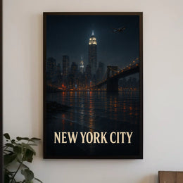 New York City Skyline Poster