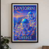 Santorini, Greece Poster
