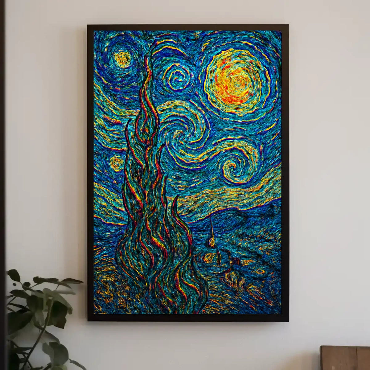 Starry Night Reimagined Poster