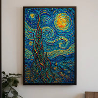 Starry Night Reimagined Poster