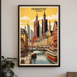 Frankfurt, Germany Poster