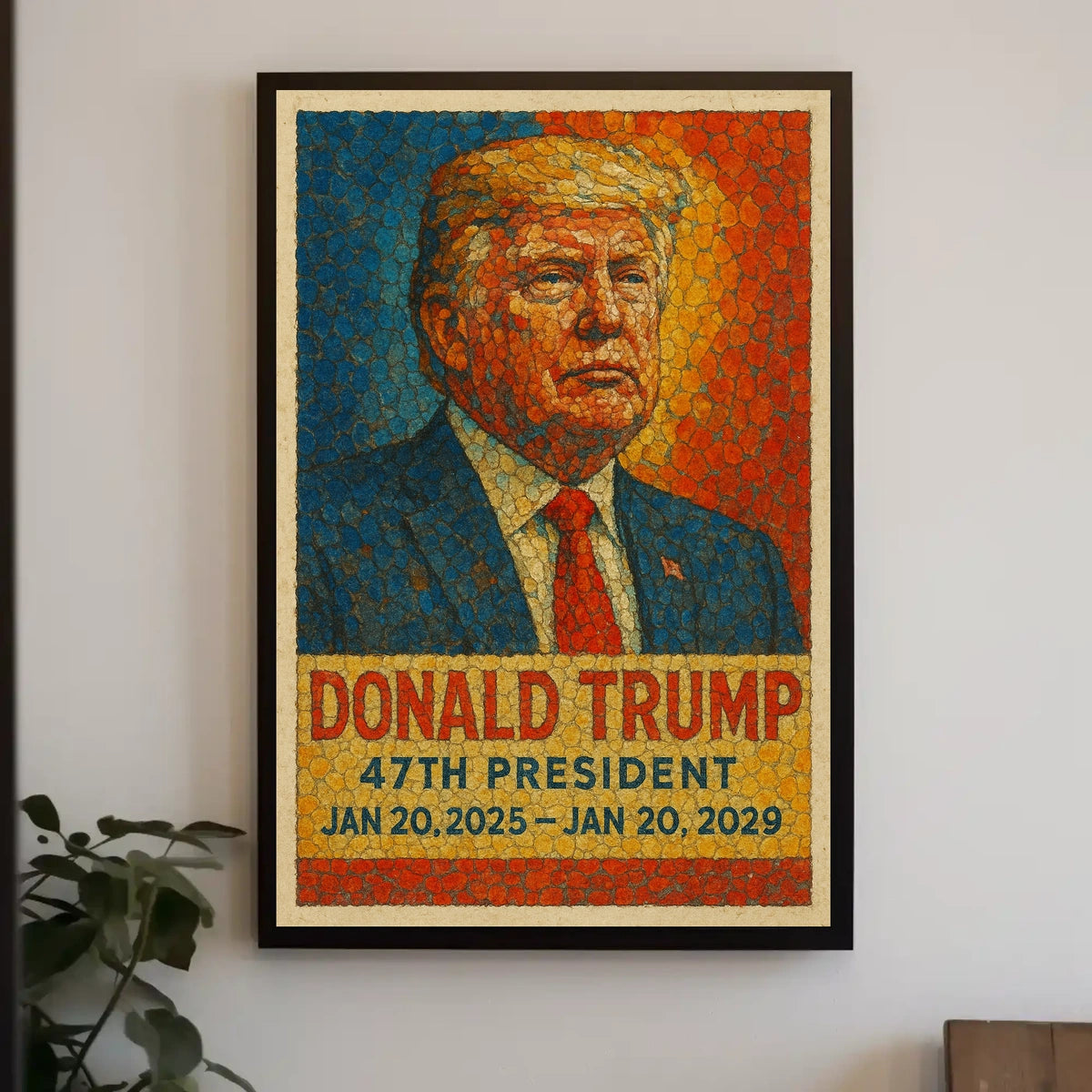 Donald Trump 47th President Poster