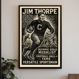 Celebrating a Legendary Athlete Poster