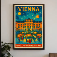 Waltz of Winter Lights Poster
