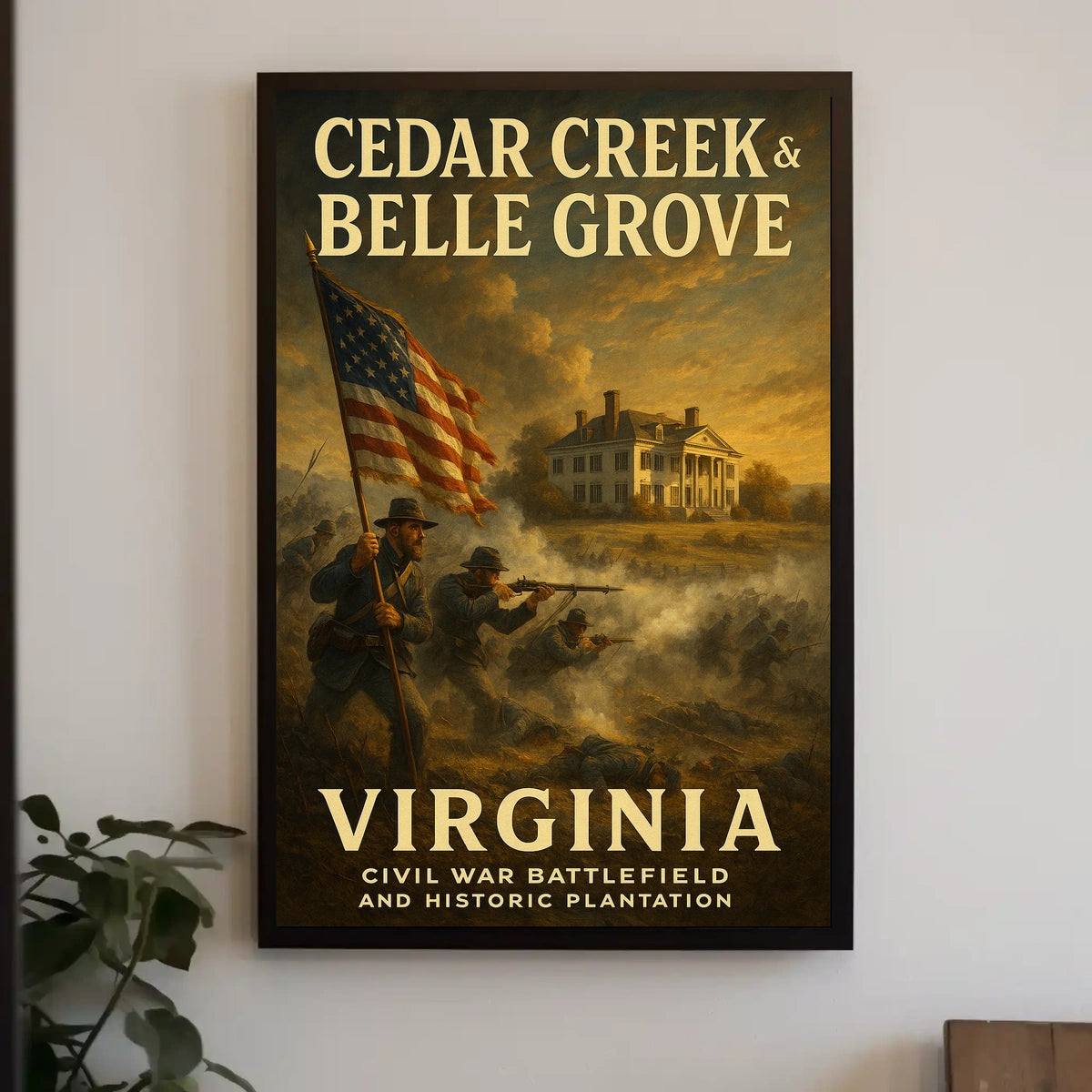 Cedar Creek Belle Grove Poster