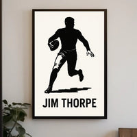 Jim Thorpe Athletic Icon Poster