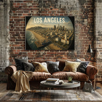 Los Angeles Skyline Poster