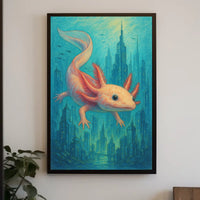 Aquatic Dreamscape Poster