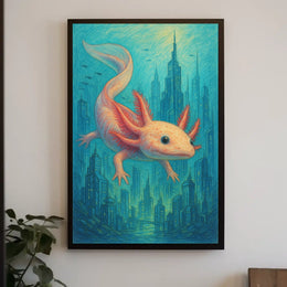 Aquatic Dreamscape Poster