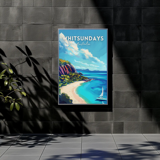 Whitsundays, Australia Vintage Poster