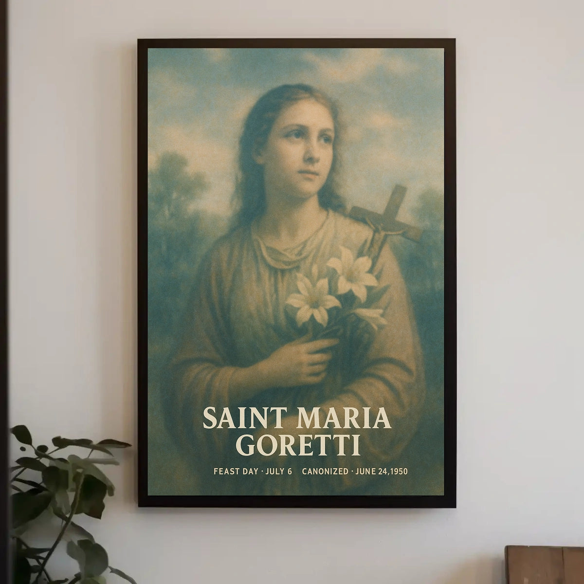 Saint Maria Goretti Poster