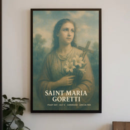 Saint Maria Goretti Poster