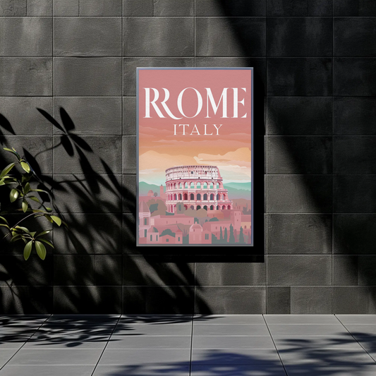 Rome: Colosseum Sunset