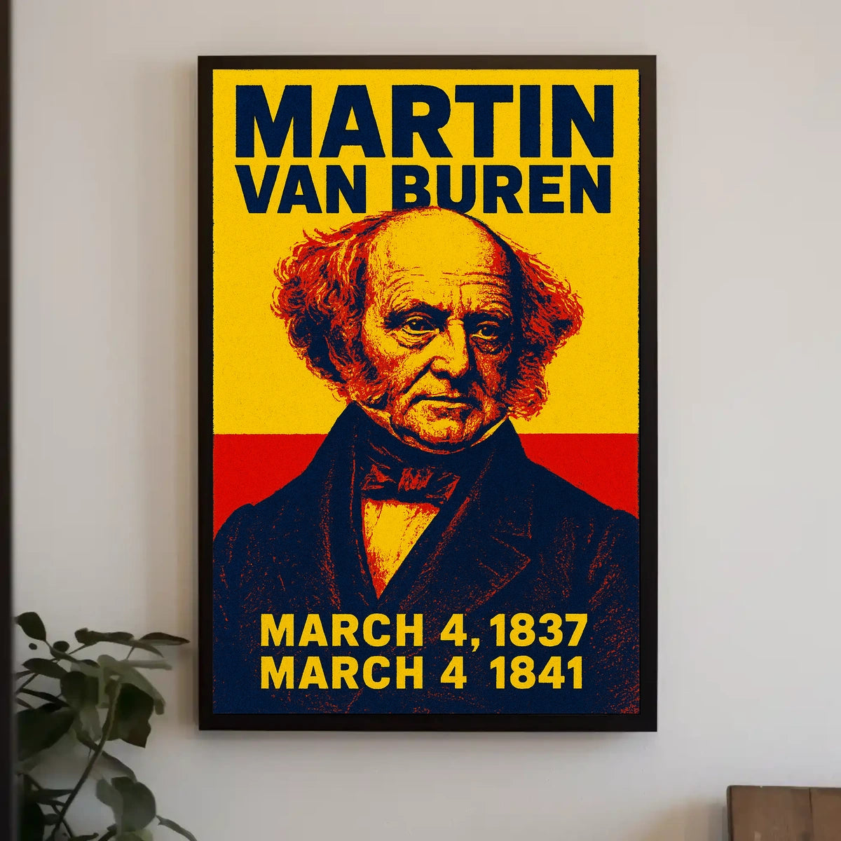 Martin Van Buren 8Th President Poster