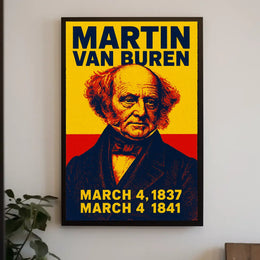 Martin Van Buren 8Th President Poster