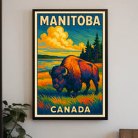 Manitoba Wilderness Poster
