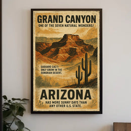 Grand Canyon One of the Seven Natural Wonders Poster